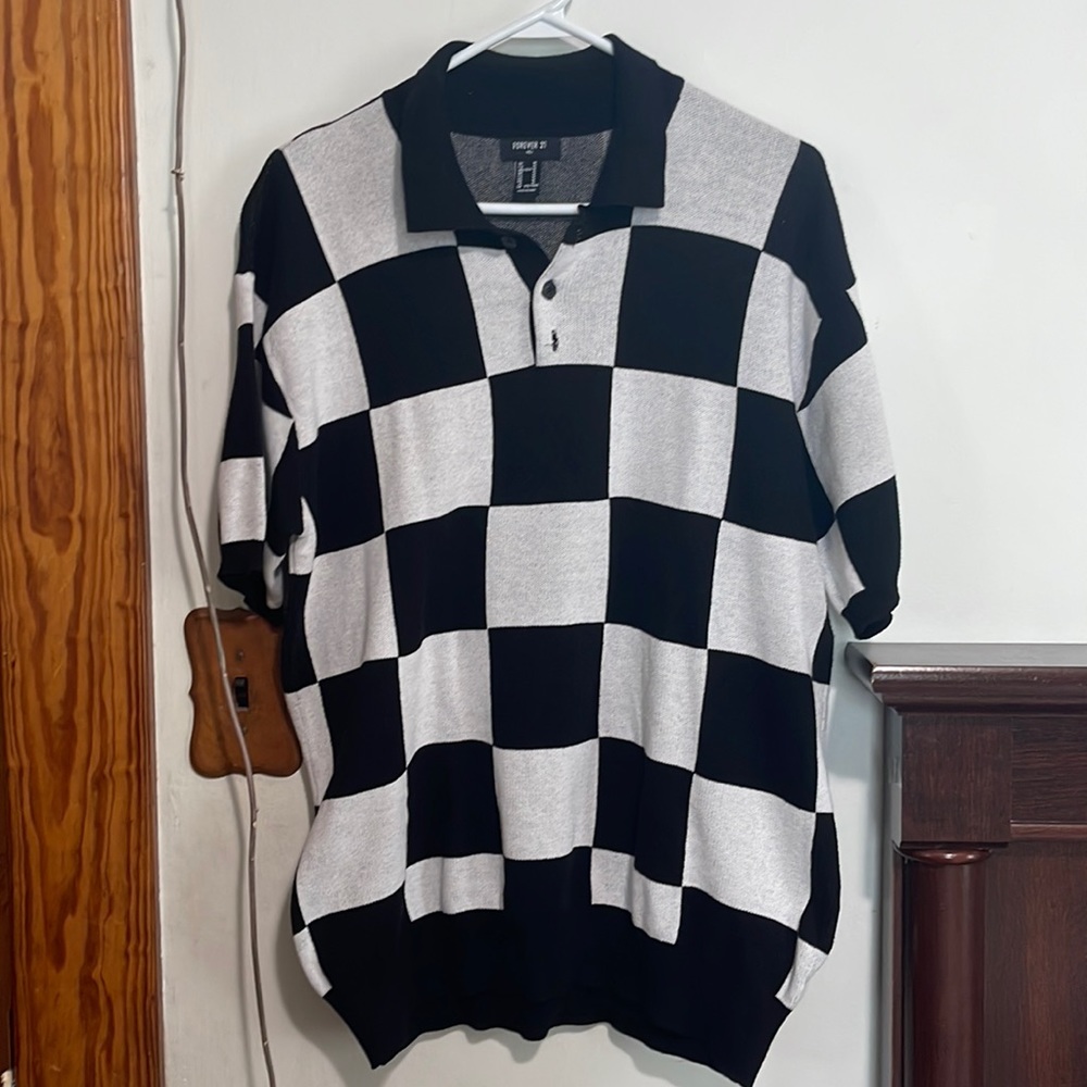 Forever 21, Size Medium, Color Black and White
